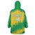 Custom Brasil Rugby 2025 Wearable Blanket Hoodie Go Champions Yaras