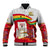 Ghana Independence Day Baseball Jacket Gana Map Happy 67 Years Anniversary - Wonder Print Shop