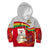 Ghana Independence Day Kid Hoodie Gana Map Happy 67 Years Anniversary - Wonder Print Shop