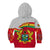 Ghana Independence Day Kid Hoodie Gana Map Happy 67 Years Anniversary - Wonder Print Shop