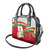 Ghana Independence Day Shoulder Handbag Gana Map Happy 67 Years Anniversary