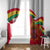 Ghana Independence Day Window Curtain Gana Map Happy 67 Years Anniversary - Wonder Print Shop