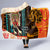 Africa International Women Day Hooded Blanket African Pattern