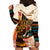 Africa International Women Day Hoodie Dress African Pattern