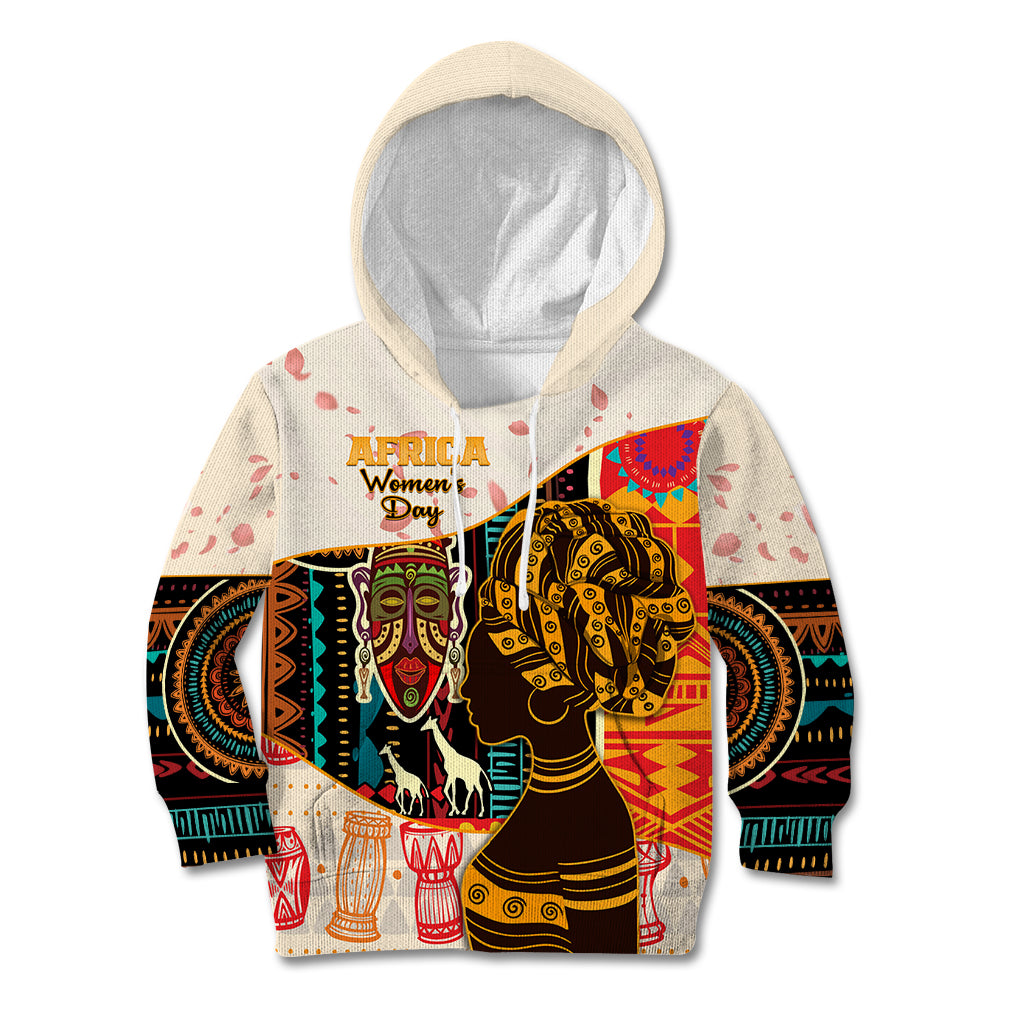 Africa International Women Day Kid Hoodie African Pattern