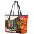 Africa International Women Day Leather Tote Bag African Pattern - Wonder Print Shop