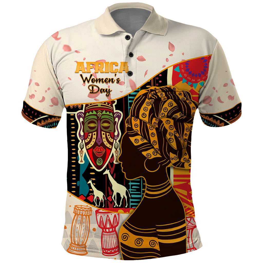 Africa International Women Day Polo Shirt African Pattern