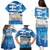 Personalised Greece Independence Day Family Matching Puletasi and Hawaiian Shirt Acropolis Mix Laurel Branch - Wonder Print Shop