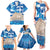 Personalised Greece Independence Day Family Matching Tank Maxi Dress and Hawaiian Shirt Acropolis Mix Laurel Branch - Wonder Print Shop