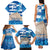 Personalised Greece Independence Day Family Matching Tank Maxi Dress and Hawaiian Shirt Acropolis Mix Laurel Branch - Wonder Print Shop