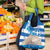 Greece Independence Day Grocery Bag Acropolis Mix Laurel Branch