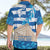 Personalised Greece Independence Day Hawaiian Shirt Acropolis Mix Laurel Branch - Wonder Print Shop