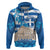 Personalised Greece Independence Day Hoodie Acropolis Mix Laurel Branch - Wonder Print Shop