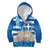 Personalised Greece Independence Day Kid Hoodie Acropolis Mix Laurel Branch - Wonder Print Shop