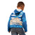 Personalised Greece Independence Day Kid Hoodie Acropolis Mix Laurel Branch - Wonder Print Shop