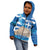 Personalised Greece Independence Day Kid Hoodie Acropolis Mix Laurel Branch - Wonder Print Shop