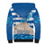 Personalised Greece Independence Day Sherpa Hoodie Acropolis Mix Laurel Branch - Wonder Print Shop