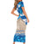 Personalised Greece Independence Day Short Sleeve Bodycon Dress Acropolis Mix Laurel Branch - Wonder Print Shop