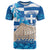 Personalised Greece Independence Day T Shirt Acropolis Mix Laurel Branch - Wonder Print Shop