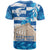 Personalised Greece Independence Day T Shirt Acropolis Mix Laurel Branch - Wonder Print Shop