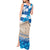 Personalised Greece Independence Day Tank Maxi Dress Acropolis Mix Laurel Branch - Wonder Print Shop