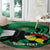 Custom Bolivia Football Round Carpet Andean Condor Vamo La Verde