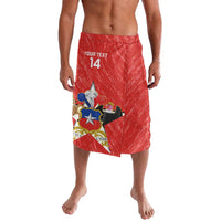 Custom Chile Football Lavalava Vamos La Roja