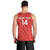 Custom Chile Football Men Tank Top Vamos La Roja