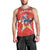 Custom Chile Football Men Tank Top Vamos La Roja