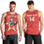 Custom Chile Football Men Tank Top Vamos La Roja