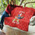 Custom Chile Football Quilt Vamos La Roja