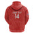 Custom Chile Football Zip Hoodie Vamos La Roja