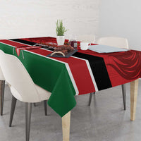 Custom Kenya Football Tablecloth Come On Harambee Stars
