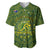 Australia Rugby Baseball Jersey Wallabies 2023 Go Champions Indigenous Art - Wonder Print Shop