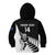 Personalised New Zealand Silver Fern Rugby Kid Hoodie All Black 2024 Go Champions Maori Pattern - Wonder Print Shop