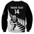 Personalised New Zealand Silver Fern Rugby Sweatshirt All Black 2024 Go Champions Maori Pattern - Wonder Print Shop