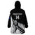 Personalised New Zealand Silver Fern Rugby Wearable Blanket Hoodie All Black 2024 Go Champions Maori Pattern - Wonder Print Shop