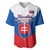 17 July Slovakia Independence Day Baseball Jersey Proud To Be Slovensko - Wonder Print Shop