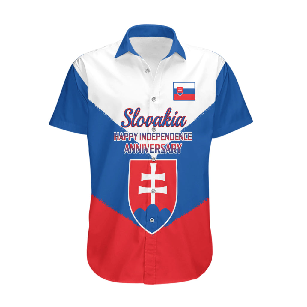 17 July Slovakia Independence Day Hawaiian Shirt Proud To Be Slovensko - Wonder Print Shop