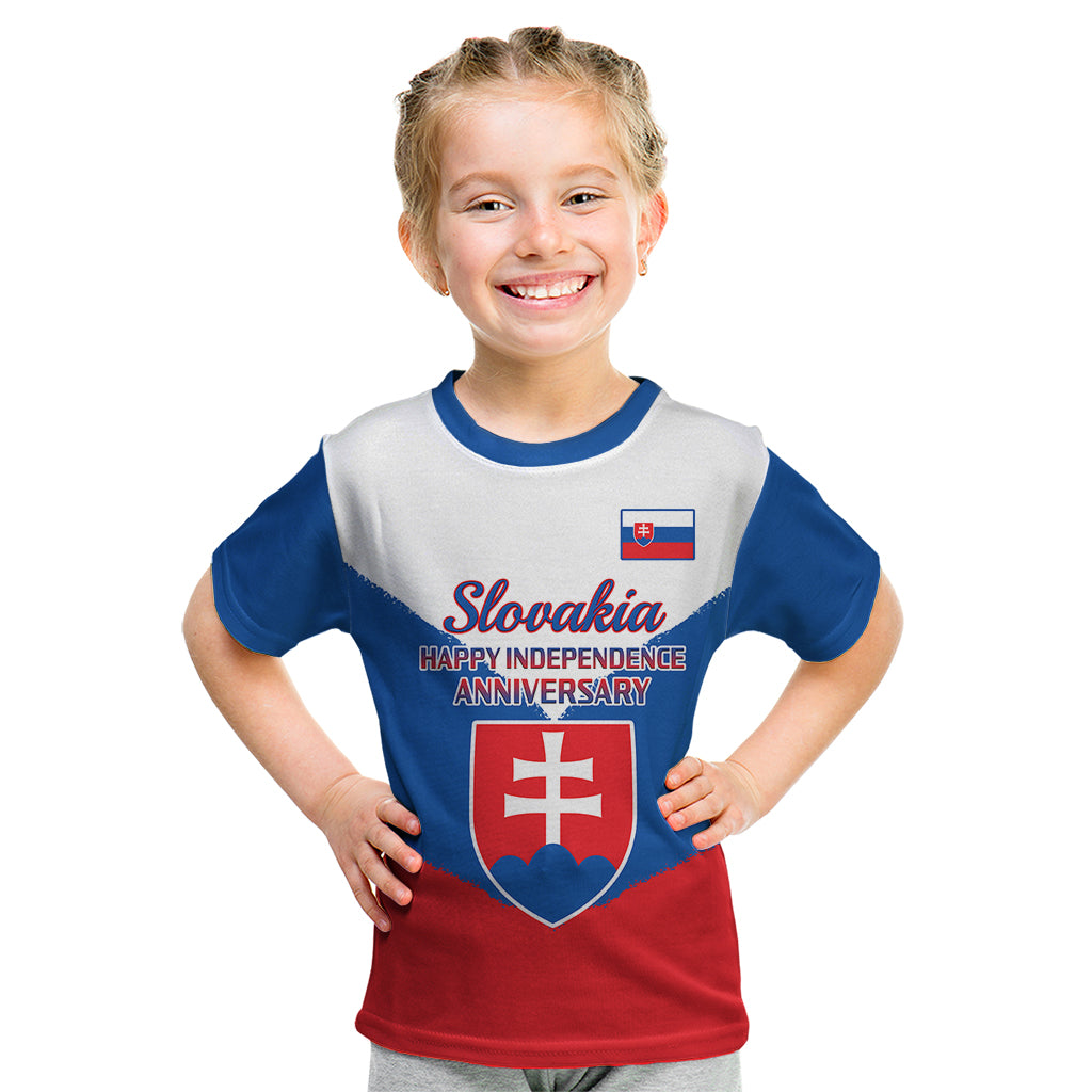 17 July Slovakia Independence Day Kid T Shirt Proud To Be Slovensko - Wonder Print Shop