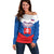 17 July Slovakia Independence Day Off Shoulder Sweater Proud To Be Slovensko - Wonder Print Shop