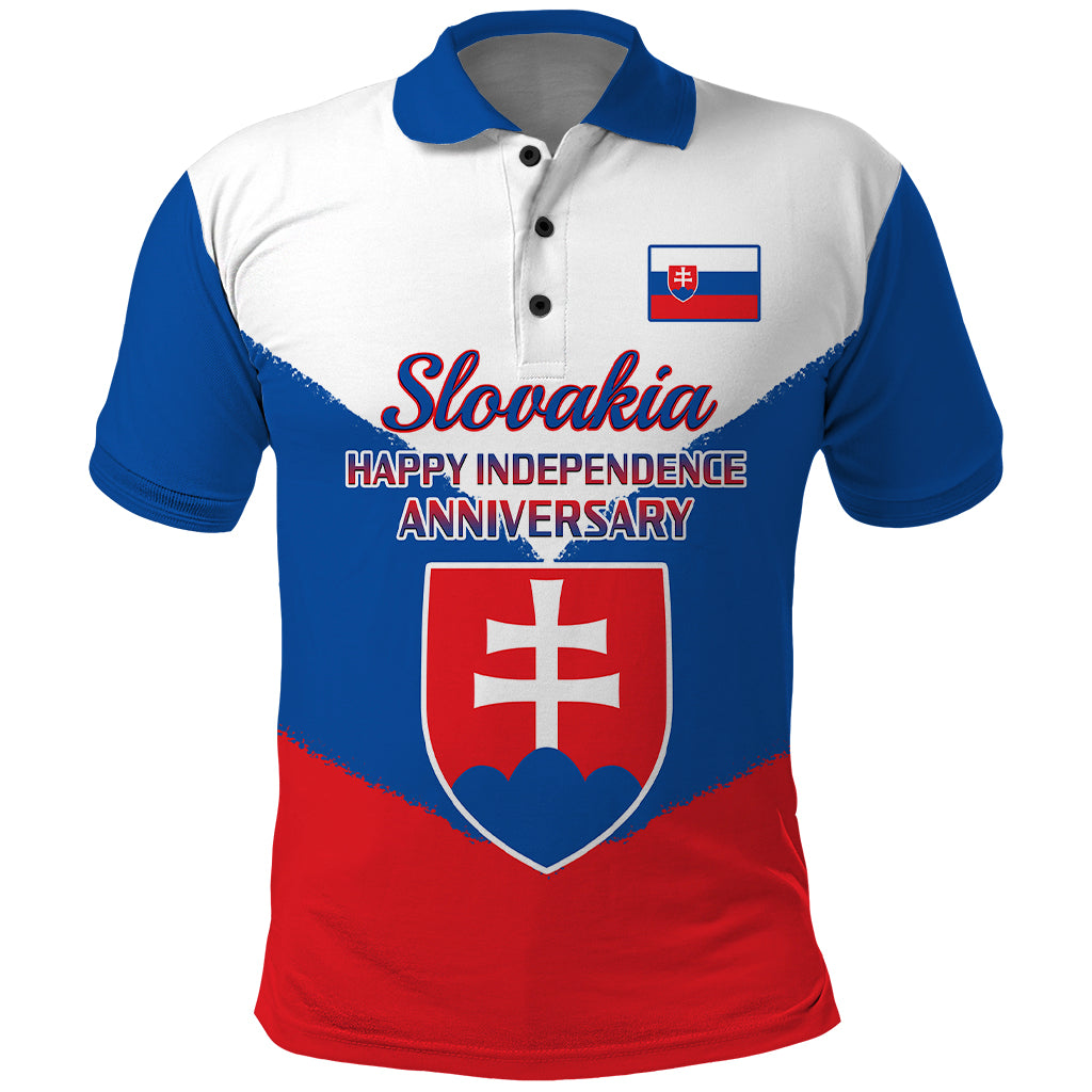 17 July Slovakia Independence Day Polo Shirt Proud To Be Slovensko - Wonder Print Shop