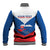 Personalised 17 July Slovakia Independence Day Baseball Jacket Proud To Be Slovensko - Wonder Print Shop