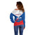 Personalised 17 July Slovakia Independence Day Off Shoulder Sweater Proud To Be Slovensko - Wonder Print Shop