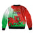 Pride Cymru Bomber Jacket 2023 Wales LGBT With Welsh Red Dragon - Wonder Print Shop