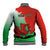 Custom Pride Cymru Baseball Jacket 2023 Wales LGBT With Welsh Red Dragon - Wonder Print Shop