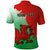 Custom Pride Cymru Polo Shirt 2023 Wales LGBT With Welsh Red Dragon - Wonder Print Shop