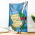 Guatemala Independence Day Blanket Coat Of Arms With Resplendent Quetzal Grunge Style