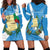 Guatemala Independence Day Hoodie Dress Coat Of Arms With Resplendent Quetzal Grunge Style - Wonder Print Shop