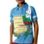 Guatemala Independence Day Kid Polo Shirt Coat Of Arms With Resplendent Quetzal Grunge Style - Wonder Print Shop